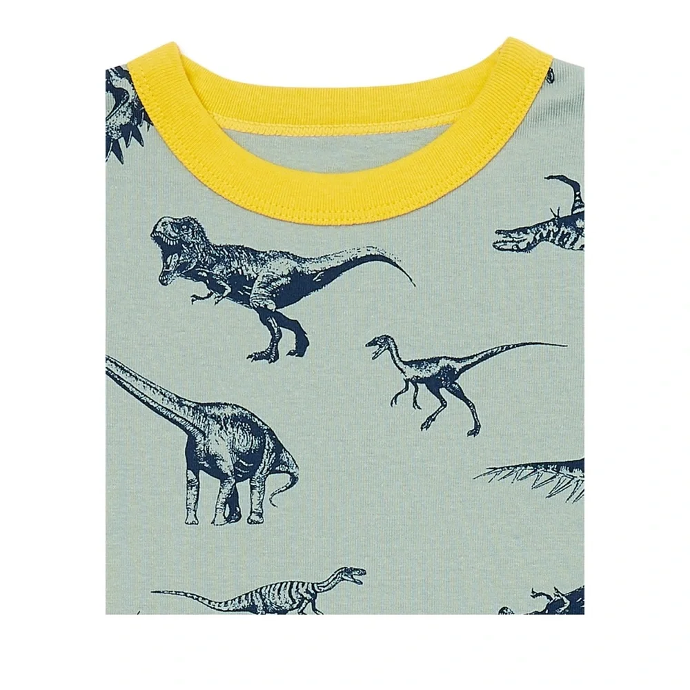 NWT Dino Infant Boys Pajamas Size 12M